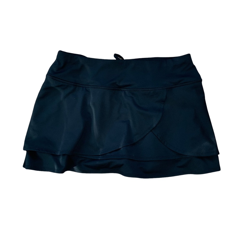 Athleta Tennis Skort Size S Black Ruffles